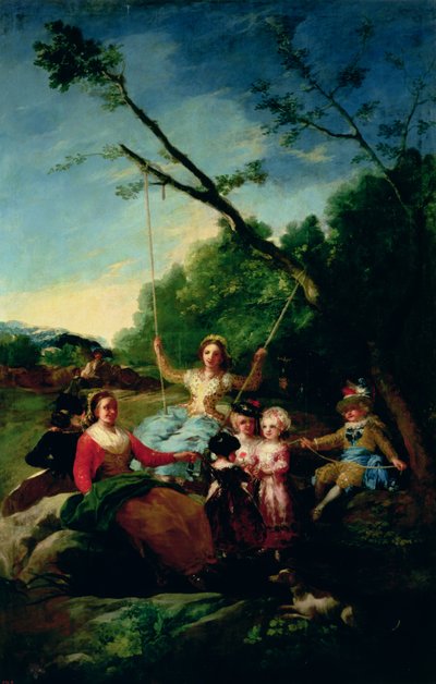 The Swing by Francisco de Goya